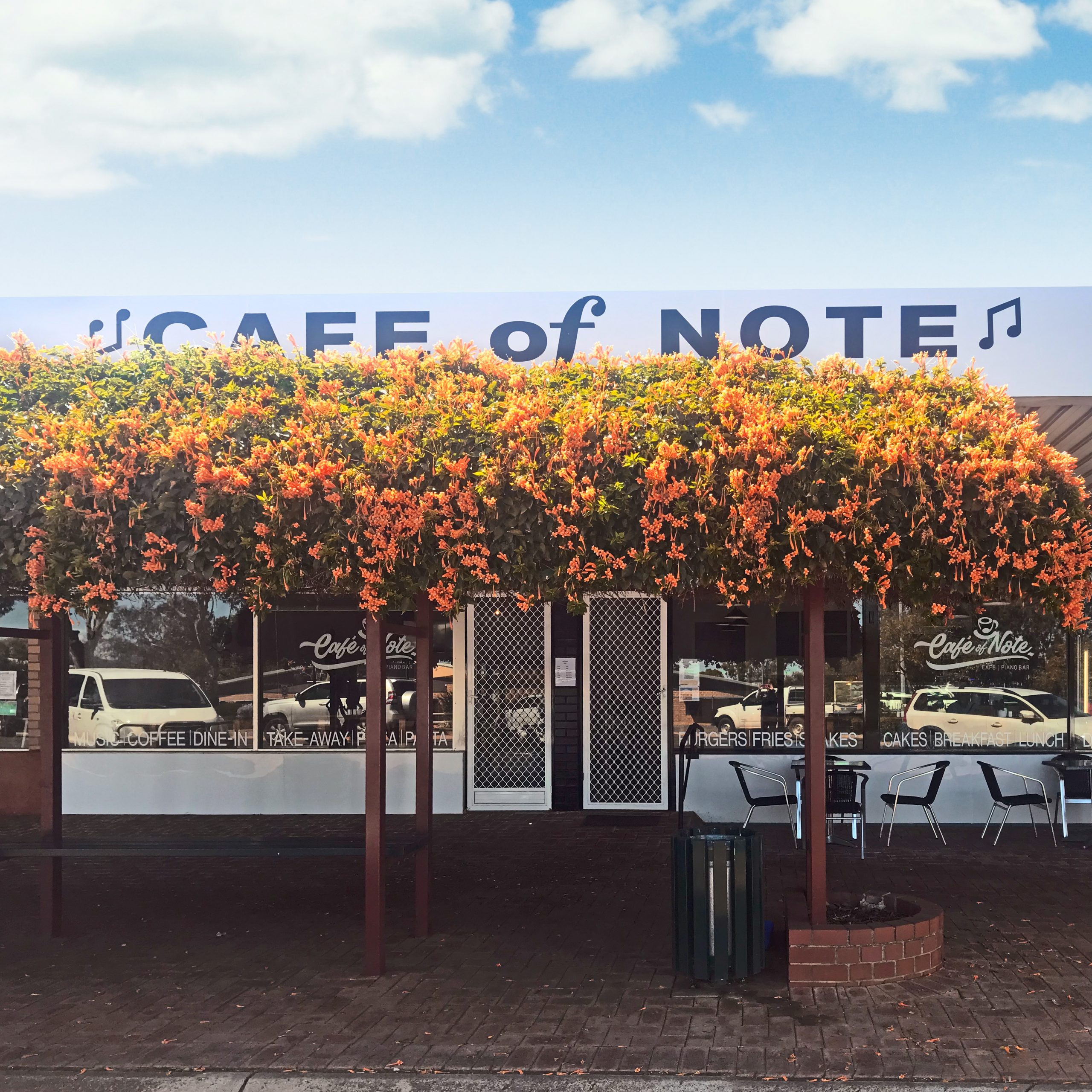 Cafe of Note Wongan Hills facade